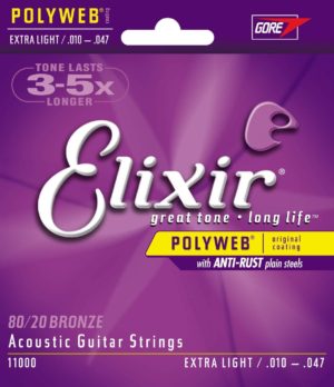 Elixir Polyweb 80/20 Acoustic Extra Light 10-47