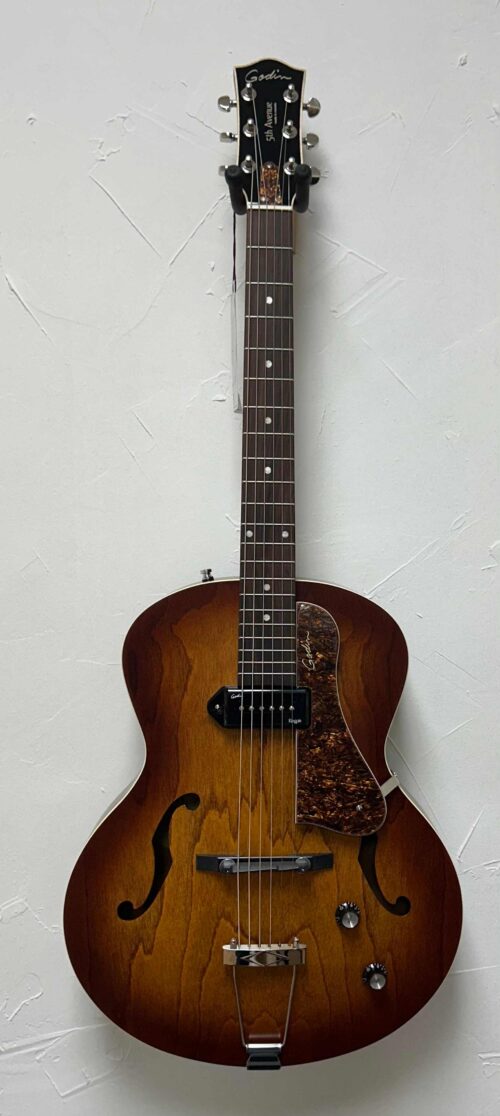 Godin 5th Avenue Kingpin P90 Cognac Burst