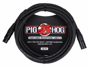 Pig Hog 15 ft Mic Cable