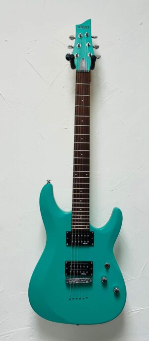 Schecter C-6 Deluxe Green USED