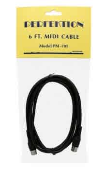 Perfection 6' Midi Cable