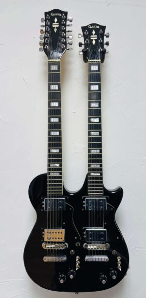 Carvin DT650 1977 Double Neck Guitar 6 / 12 w / Case USA USED