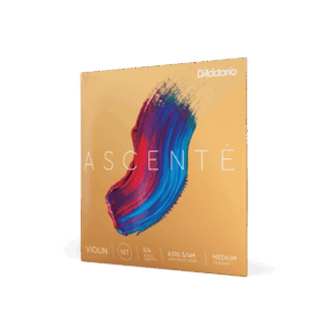 D'Addario Ascente 3/4 Scale, Medium Tension Violin String Set