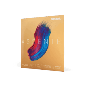 D'Addario Ascente 4/4 Scale, Medium Tension Violin String Set