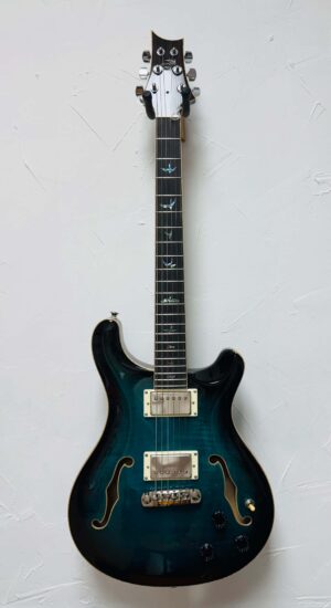 PRS SE Hollowbody II Piezo Peacock Blue w/ Case USED