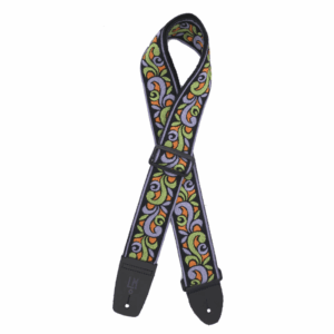 LM Retro Jaquard Purple Wah Wah Strap