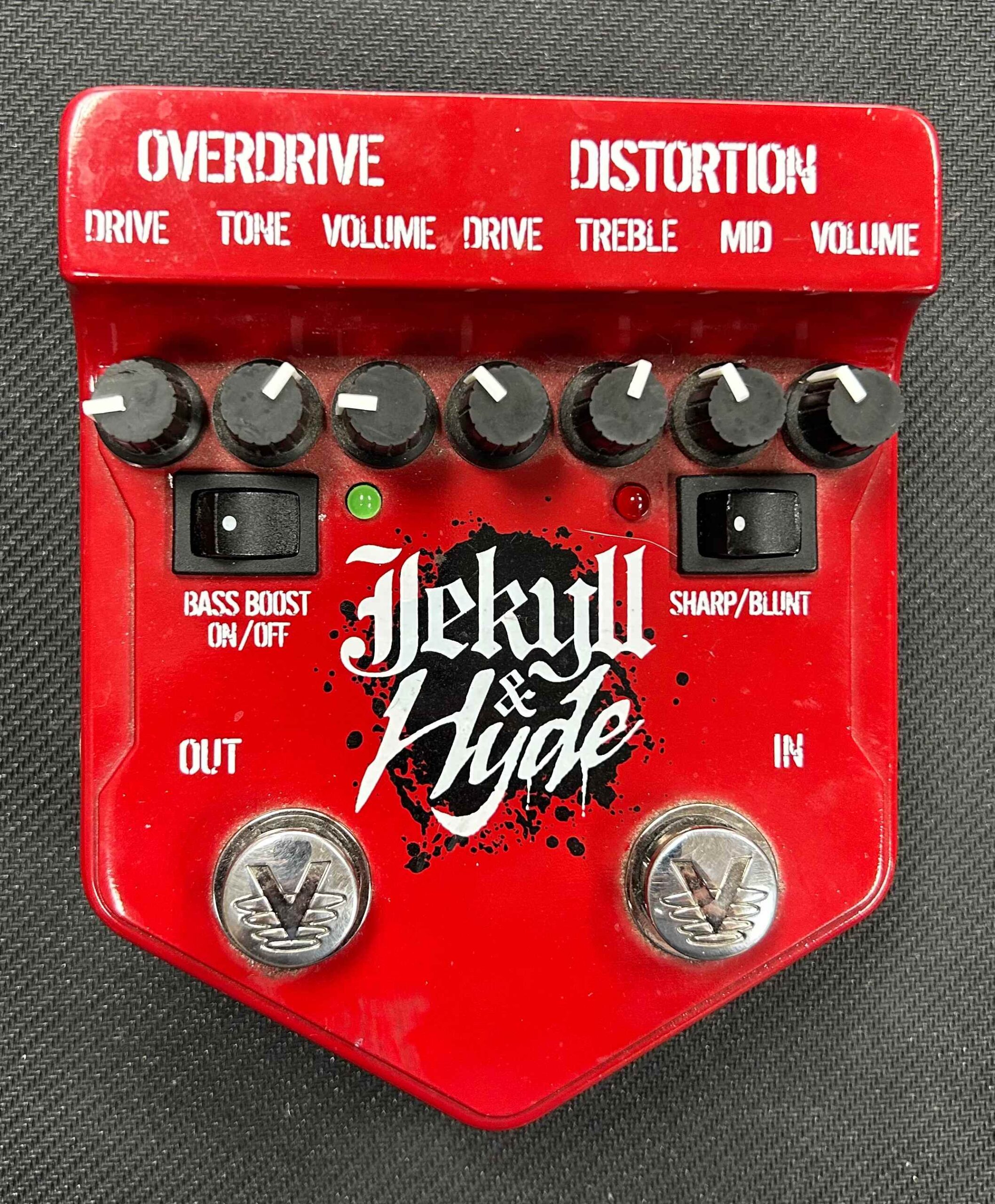 Visual Sound Jeckyll and Hyde Overdive and Distortion USED