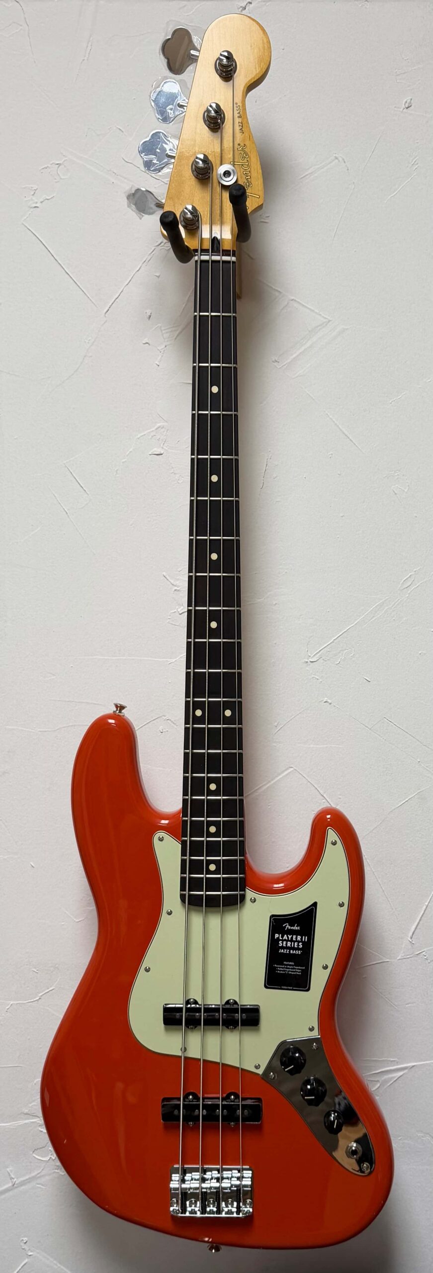 Player II Jazz Bass,  Rallye Orange